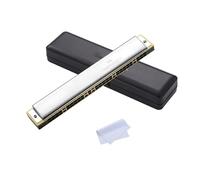 Harmonica 28-hole Wide-range Polyphonic C Harmonica For Beginners To Learn Professional Playing Of Accented Harmonica(Accent)
