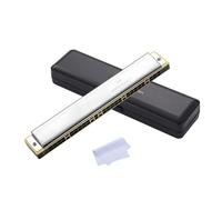 Harmonica 28-hole Wide-range Polyphonic C Harmonica For Beginners To Learn Professional Playing Of Accented Harmonica(P3)