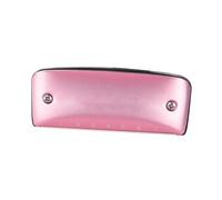 Harmonica 7-hole Blues Harmonica C/D Key Blues Harp Suitable For Beginners Woodwind Instrument(Pink D)