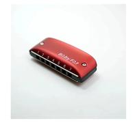 Harmonica 7-hole blues mini harmonica a beautiful gift with free lanyard easy to play instrument (A Bb G F D C key)((Key 0f C))