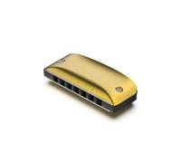 Harmonica 7-hole blues mini harmonica a beautiful gift with free lanyard easy to play instrument (A Bb G F D C key)((Key 0f G))