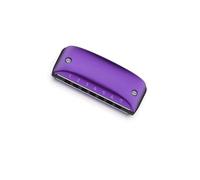 harmonica 7 Hole Harmonica Standard Paddy Country Minor Tuning Key Of C D F G A Bb (Color : Purple Country Bb)