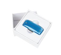 Harmonica 7 Holes C Tone Harmonica Woodwind Instrument Diatonic Harp Pop Blues Rock Folk Mouth Organ(Blue)