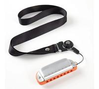 Harmonica 8 Hole Harmonica Professional Mouth Organ For Adults Beginners And Gifts Well Built And Plays Easily(Orange,EB Tone)