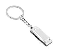 Harmonica 8 Tone 4 Holes Keychain For Chain Rings Kids Toy Keyring
