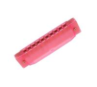Harmonica Beginners Music Lovers Harmonica Instrument Practice(Pink)