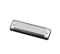 Harmonica Blues harmonica C harmonica for beginners(Black)