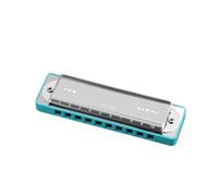 Harmonica Blues harmonica C harmonica for beginners(Blue)