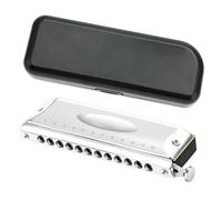 Harmonica Chromatic Harmonica 12 Hole 48 Tone Professional Mouth Organ For Player Beginner Performance(C Tone)