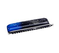 Harmonica Chromatic Harmonica 16 Holes Harp Professional Armonica Mouth Organ Starry Sky Cover Musical Instrument