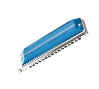 Harmonica Chromatic Harmonica 16 Holes In The Key Of C Plastic Shell Brass Reeds Aluminum Body