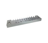 Harmonica Comb Blues Mouth Organ Aluminum Alloy C Key for Professional Player and Beginners