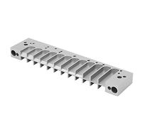 Harmonica Comb for 270D Original Model Easy to Maintain and Blow Suitable for 270 LA12 Chromatic Scale (Silver)
