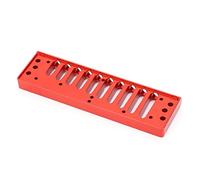 Harmonica Comb for SP20 Aluminum Aalloy 10-Hole Blues Musical Instrument Parts Hole Mouthpiece Not Comfort Smoother Experience But to Enjoyable Playing This Comb