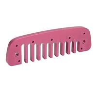 Harmonica Comb, High Strength and Impact Aluminum Alloy Comb, 10 Hole Replacement for Beginners, Musicians, Practice Sessions and Live Performances (Rose Red)