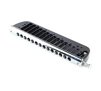 Harmonica Comb, Sliding Mechanism, Durable, Easy to Use, Lightweight Comb, Harmonica Part, Exquisite Craftsmanship as a Learning Gift (257 Aluminium)
