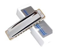 Harmonica Diatonic Harmonica 10 Holes Major Blues Harp Professional Armonica(B)