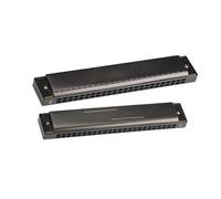 Harmonica Diatonic Key Of C 10 Holes 24 Tones Harmonica Blues Professional Performance(Matt black)