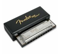Harmonica F, Fender Blues Deluxe Diatonic 10-hole Harmonica with Case