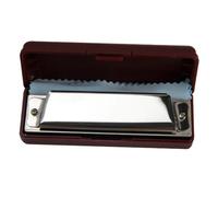 Harmonica For Beginner 10 Hole Mouth Organ Blues Harp Harmonica Musical Instruments For Beginner Professional Player(B)