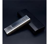 Harmonica For Beginner 24 Hole Blues Double Side Harmonica Key Set C&G Tone 2 In 1 Tremolo Bass Mouth Organ Wind Musical Instrument
