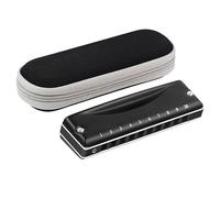 Harmonica For Beginner Blues Harmonica 10-hole Paddy C Tune For Beginners Professional 10-hole Blues Matte Black