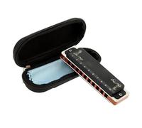 Harmonica For Beginner Harmonica 10 Hole 20 Tone Diatonic Blues Harmonica Mouth Organ With Case Grade For Player Beginner Gift(DB Tone)