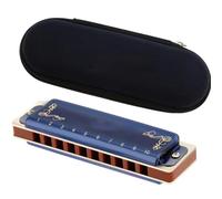 Harmonica For Beginner Harmonica 10 Hole 20 Tone Diatonic Blues Harmonica Mouth Organ With Case Grade For Player Beginner Gift(DB Tone)