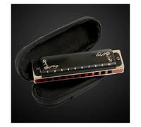 Harmonica For Beginner With Multiple Tones To Choose From Harmonica Diatonic Blues Harp Good Harmonica(Black-Am)