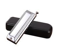 Harmonica For Key Of C 12 Hole 48 Tone With For Case For Professional Player Beginner Students Excellent Music