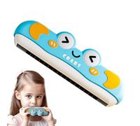 Harmonica For Kids - Cartoon Painted Strike Instrument, Portable Musical Toy | Preschool Boys Girls Music Educational Game Learning Fun Reg