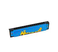 Harmonica, Giraffe-Patterned Harmonica, 16 Holes - A Fun Giraffe Gift for Music Lovers
