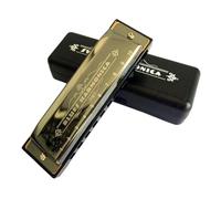 Harmonica Harmonica 10 Hole Diatonic Blues Harp instrumento musical Mouth Organ Woodwind Musical Instrument
