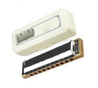 harmonica Harmonica 10 Holes 20 Tone Diatonic Mouth Organ Key Of C Musical Instruments (Color : Key of C)