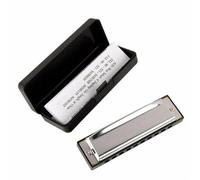Harmonica Harmonica 10 Holes Key of C for Blues Rock Jazz Folk Harmonicas
