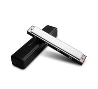 Harmonica Harmonica 24 hole accent/echo C harmonica beginner playing instrument(Accent)