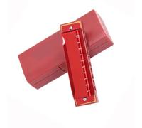harmonica Harmonica C Tone Key 10 Holes Clues Tuning Mouth Organ Gaita Musical (Color : 01)