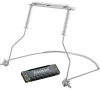 Harmonica, Harmonica Holder Set, 10 Holes Harmonica Diatonic Blues Harmonica Key of C, Adjustable Harmonica Professional Harmonica Holder Neck For Beginner, Students, Adult, Friends, Gift Update