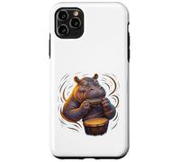 Harmonica Hippo Rhythm Night Jam Case for iPhone 11 Pro Max