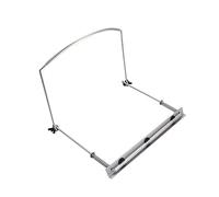 Harmonica Holder Neck Stand Durable Harp Rack for Mouth Organ and Comfortable Accessory for Hands Playing Silver