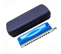 harmonica Kongsheng 12 Holes Chromatic Harmonica Blue C Key Professional Mouth Harmonica Professional Musical Instrument