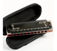 Harmonica Mouth Organ Key Of G Blues Harp 10holes Harmonica For Beginner Player Gift