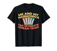 Harmonica Music - Blues Wind Instrument Harmonica T-Shirt