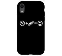 Harmonica Music Makes Happy Blues Harp Player Fan Lover Case for iPhone XR
