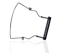 Harmonica Neck Holder Mouth Organ Support Harp Rack Stand Black Metal Instruments Parts
