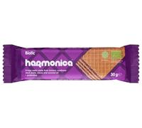 Harmonica Organic BIOTIC Crispy Wafers with Smooth ProBiotic Cream (Pack of 20 x 30g) | Organic wholegrain einkorn flour | Probiotics and prebiotic fibres added | No Palm Oil