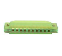 Harmonica, Practical Non-toxic Plastic Harmonica For A Great Gift For Your Kids And Music Lovers (Green)