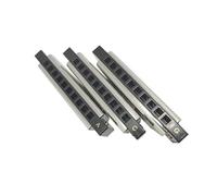 Harmonica Professional Set Of 3 Diatonic Harmonica 10 Hole 20 Tone Blues