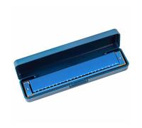 Harmonica Set 24Hole C Key Tremolo Harmonica Phosphor Bronze Blues Harp Set With Case(2)