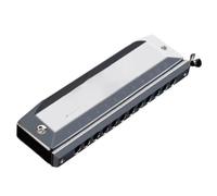 Harmonica Set Beginner Professional Harmonica Introductory Practice Chromatic Scale 10 12 Hole C Woodwind Instrument(16 Holes 64 Tone)